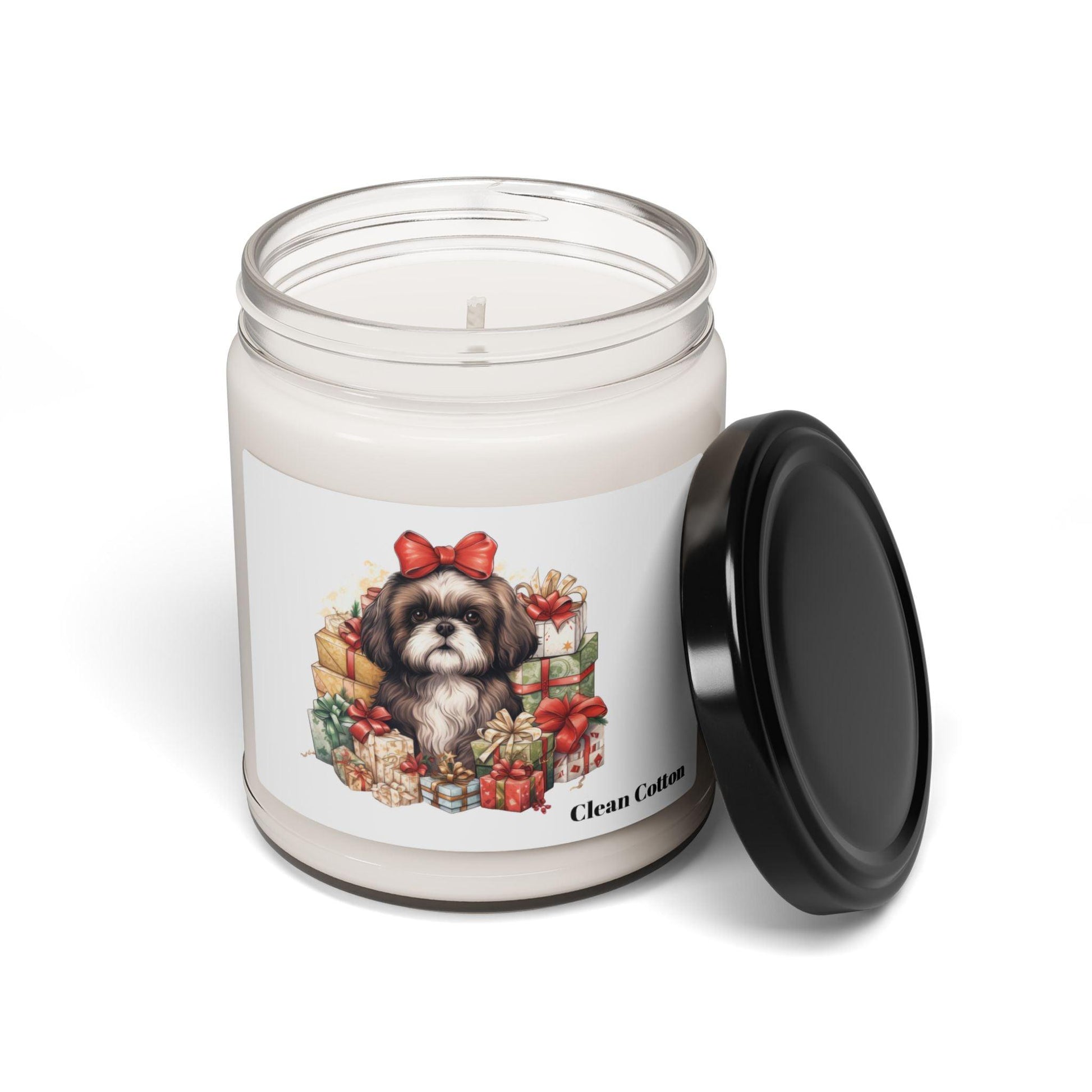 Christmas Gifts Shih Tzu Scented Soy Candle - Shih Tzu Gifts