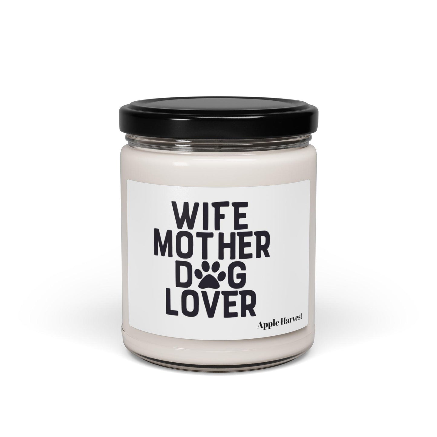 Wife Mother Dog Lover Scented Soy Candle - Shih Tzu Gifts