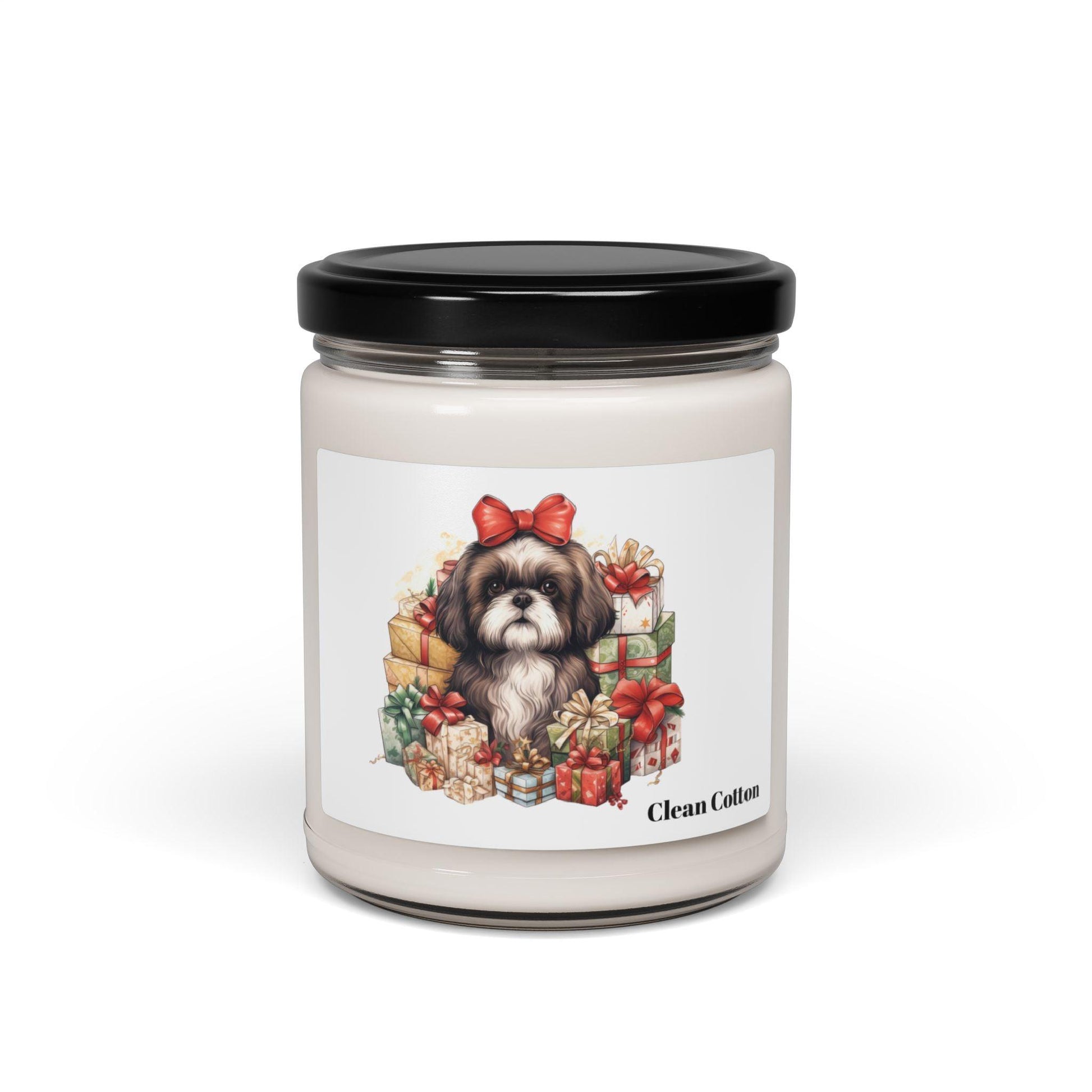 Christmas Gifts Shih Tzu Scented Soy Candle - Shih Tzu Gifts