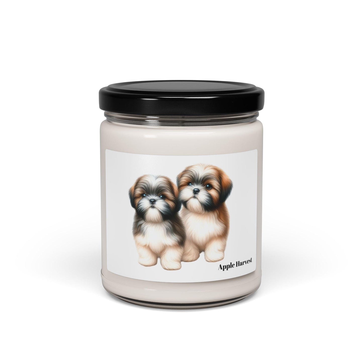 Two Babies Shih Tzu Scented Soy Candle, 9oz - Shih Tzu Gifts