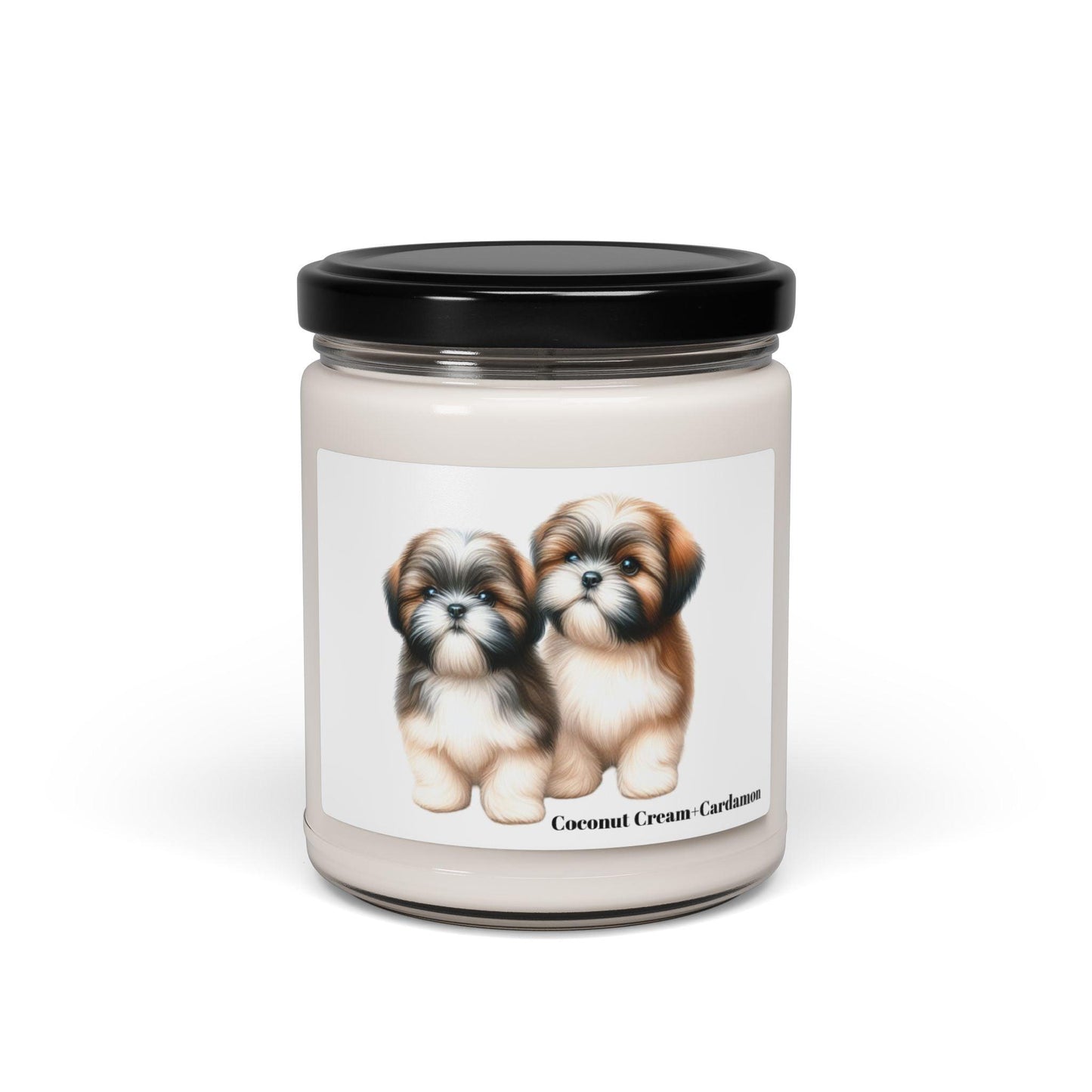 Two Babies Shih Tzu Scented Soy Candle, 9oz - Shih Tzu Gifts