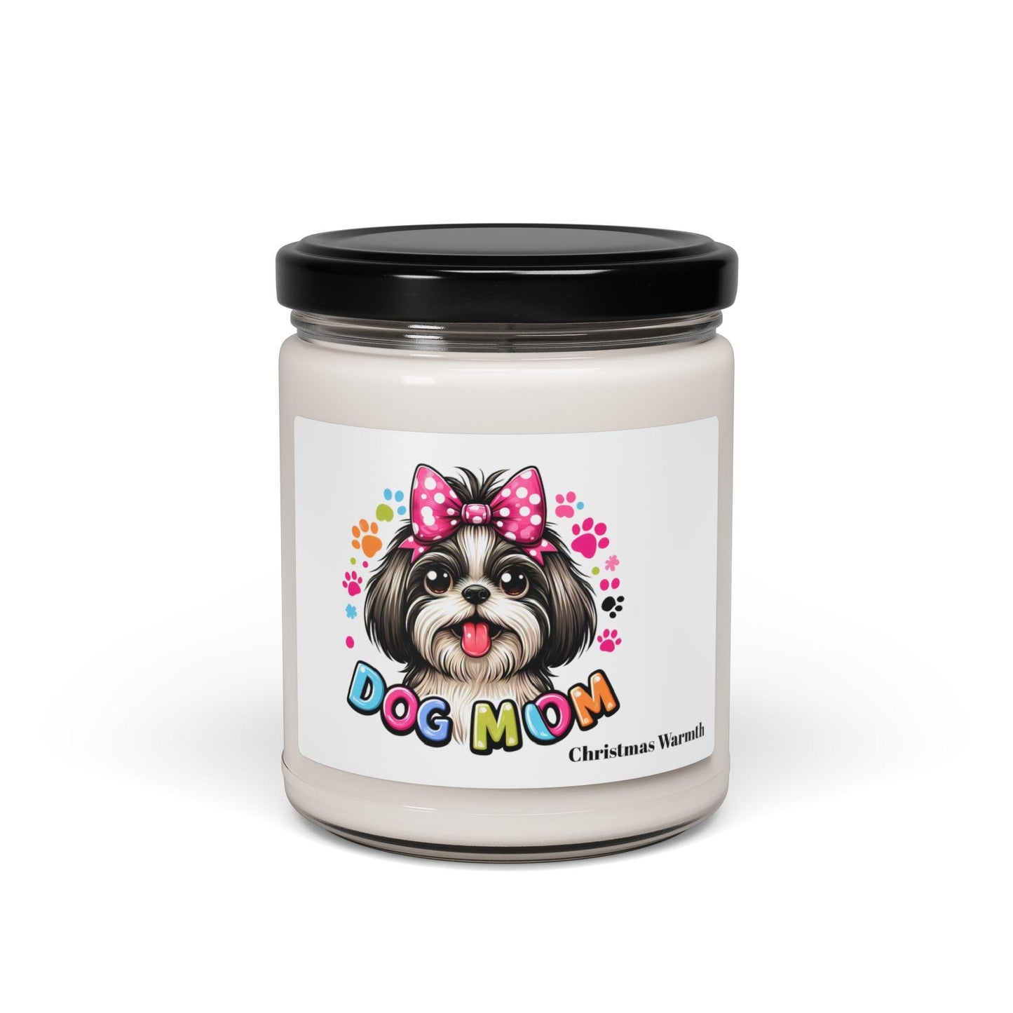 Shih Tzu Dog Mom Scented Soy Candle - Shih Tzu Gifts