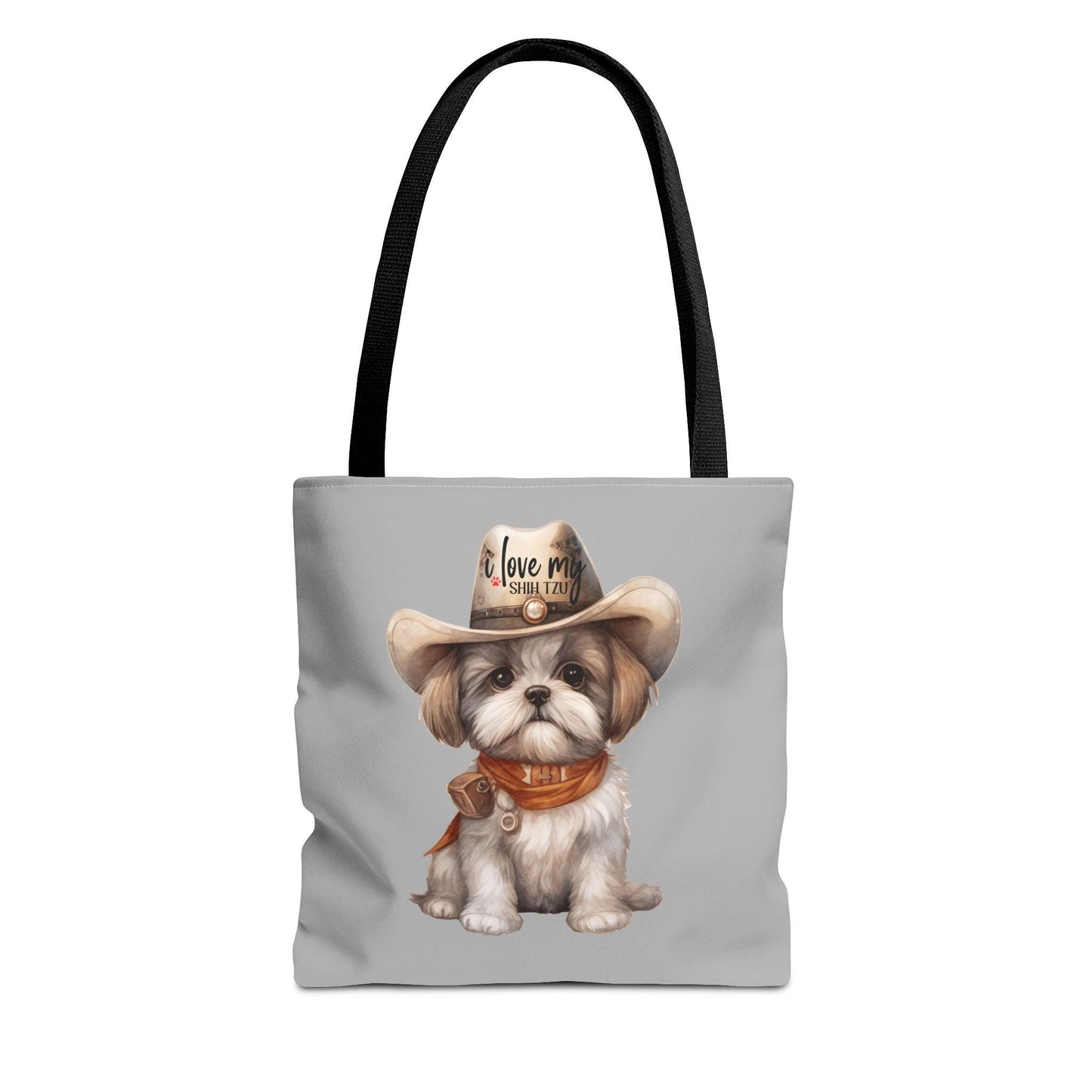 Cowboy Shih Tzu Tote Bag - Shih Tzu Gifts