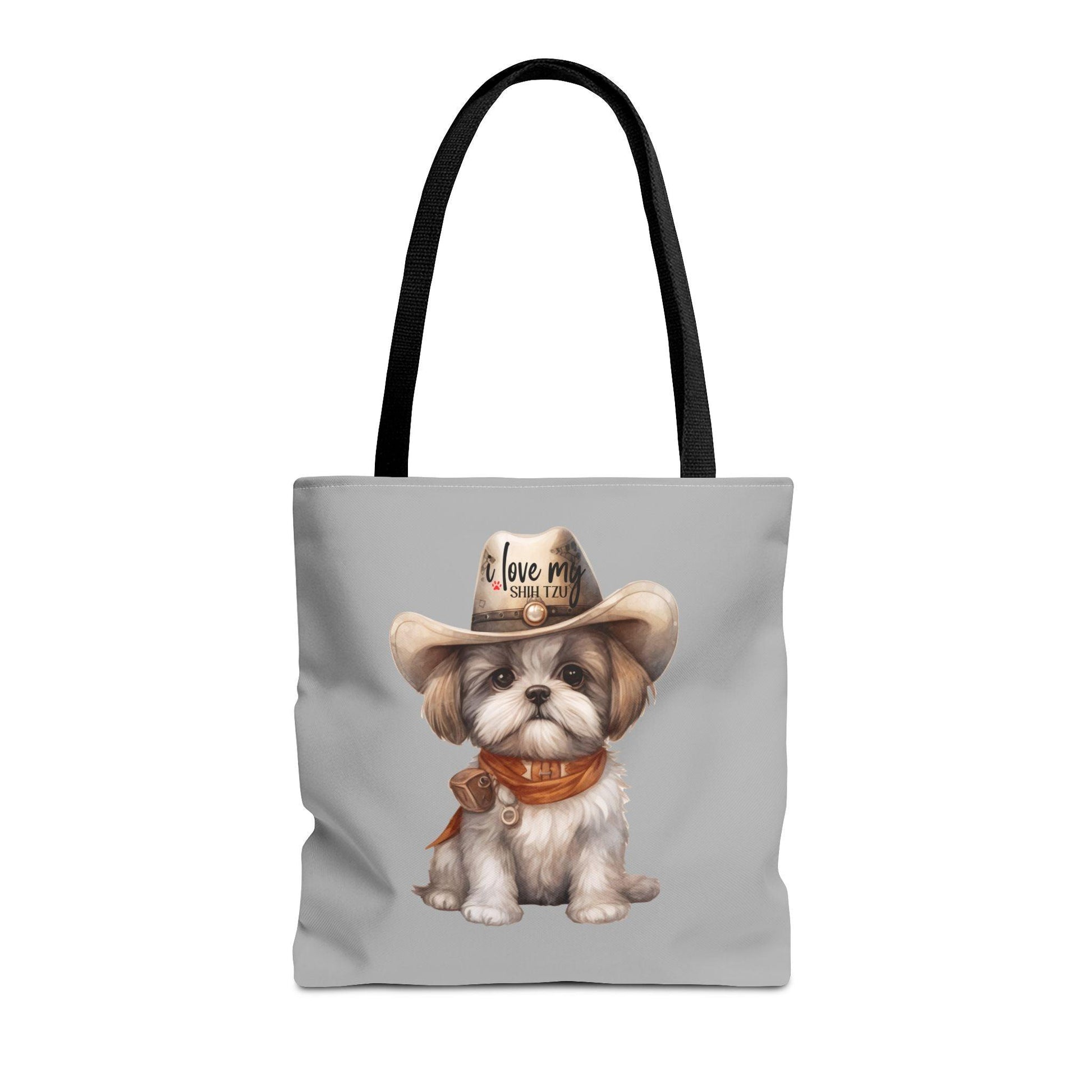 Cowboy Shih Tzu Tote Bag - Shih Tzu Gifts