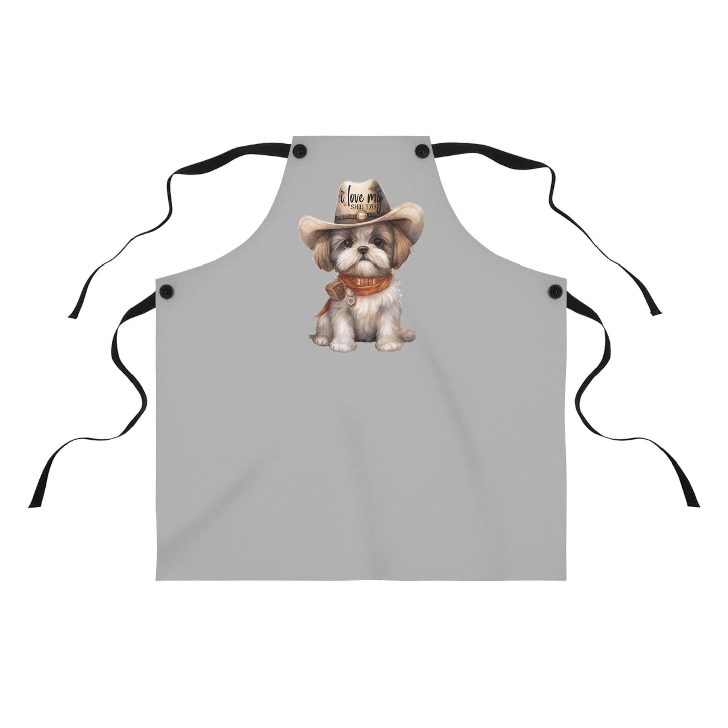 Cowboy Shih Tzu Apron - Shih Tzu Gifts