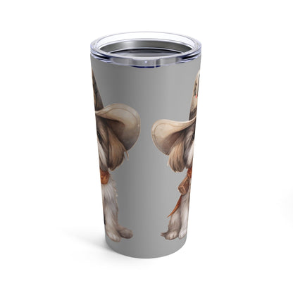 Cowboy Shih Tzu Tumbler - Shih Tzu Gifts