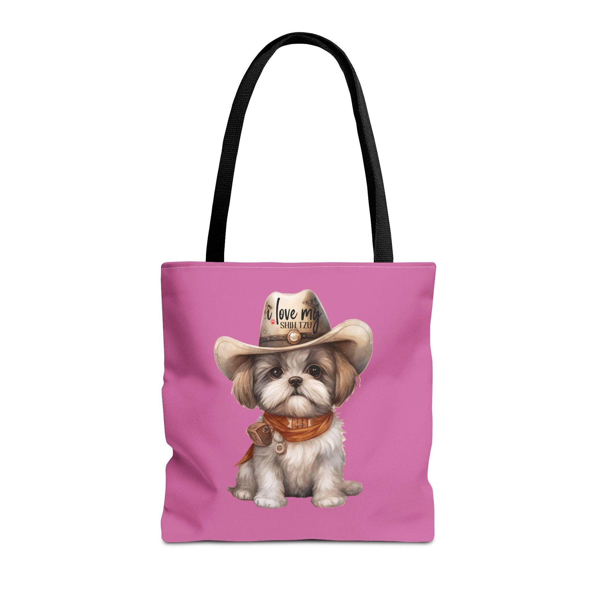 Cowboy Shih Tzu Tote Bag - Shih Tzu Gifts