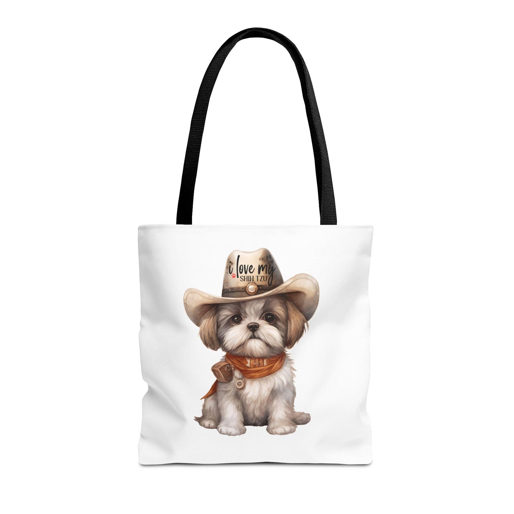 Cowboy Shih Tzu Tote Bag - Shih Tzu Gifts