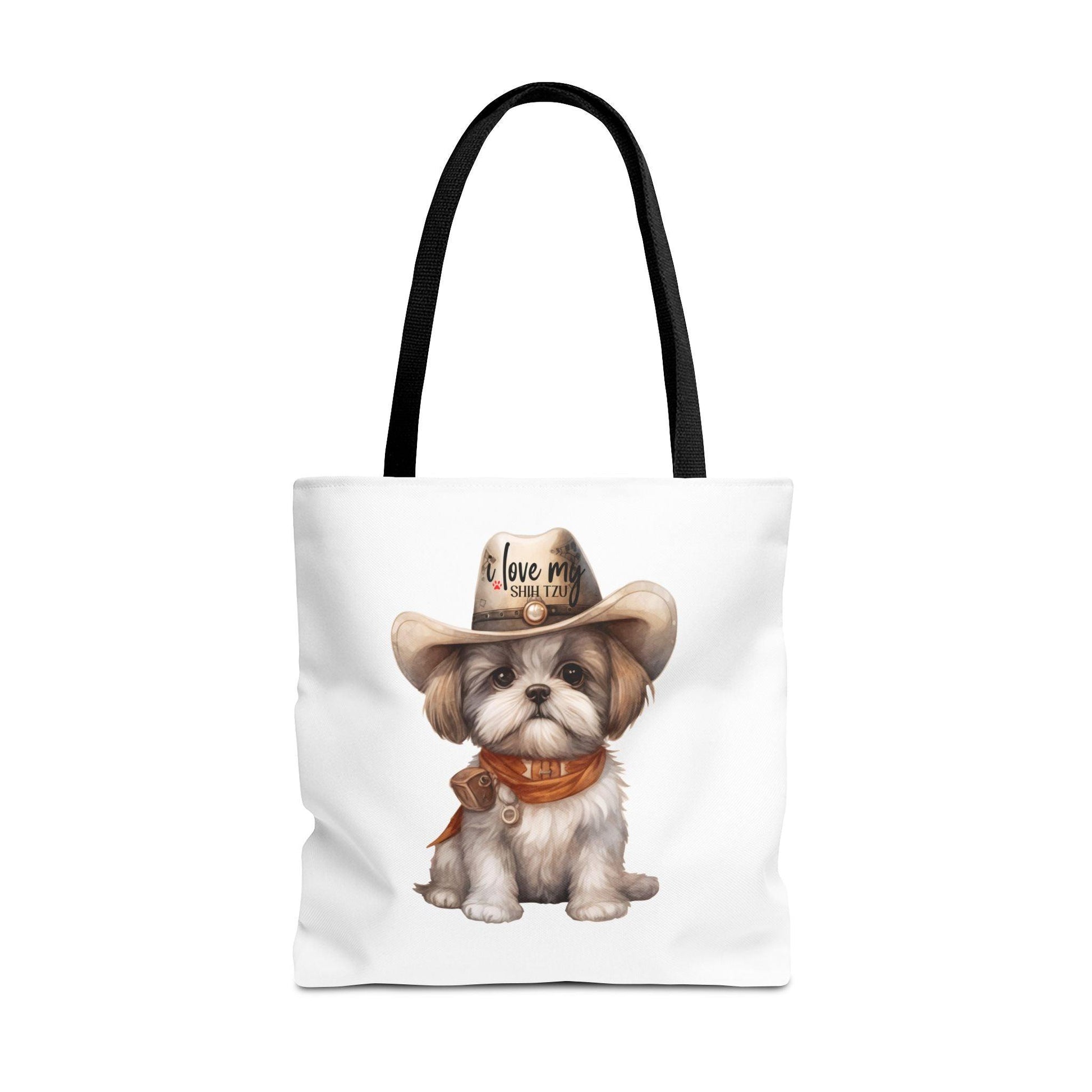 Cowboy Shih Tzu Tote Bag - Shih Tzu Gifts