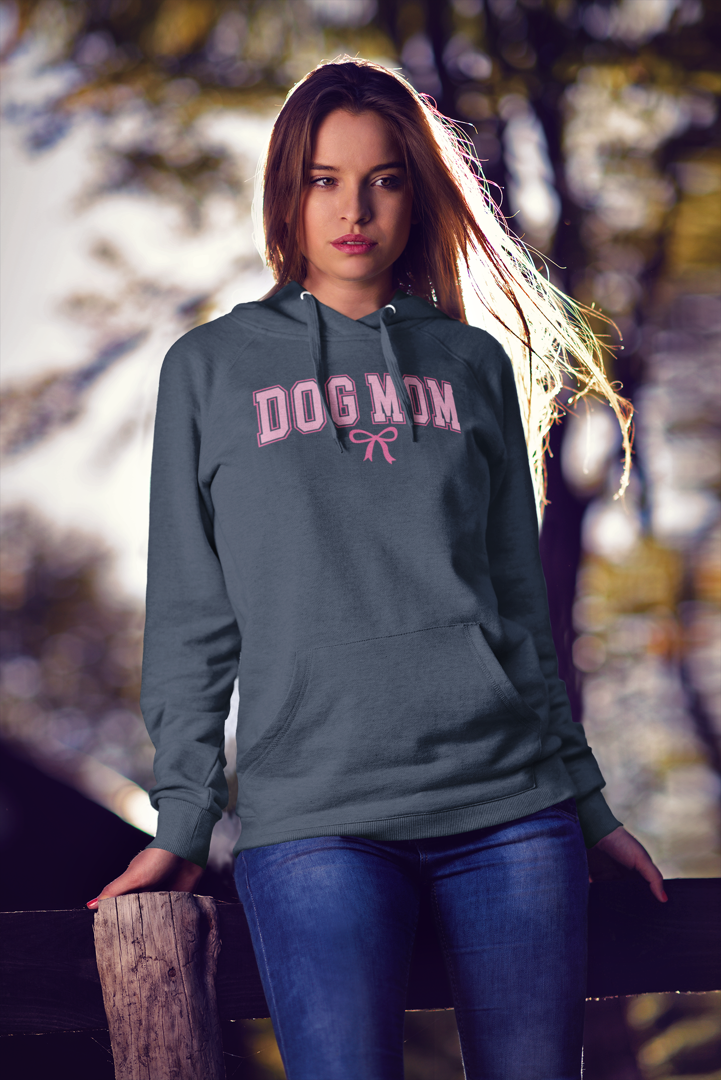 Dog Mom Hoodie – Cozy Gift for Dog Lovers, Pet Owners & Shih Tzu Moms