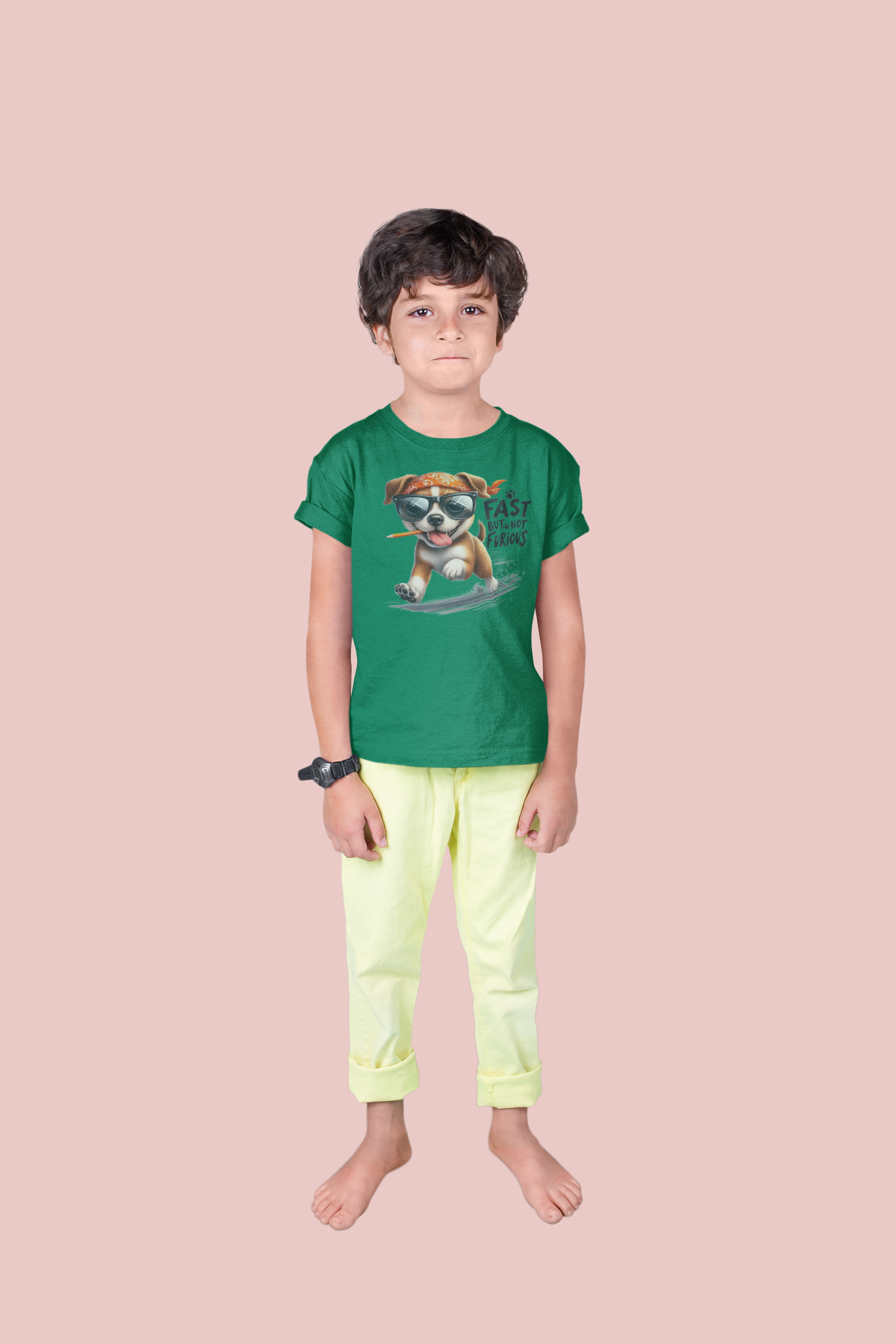 Fast But Not Furious Youth T-Shirt – Fun Graphic Tee for Kids