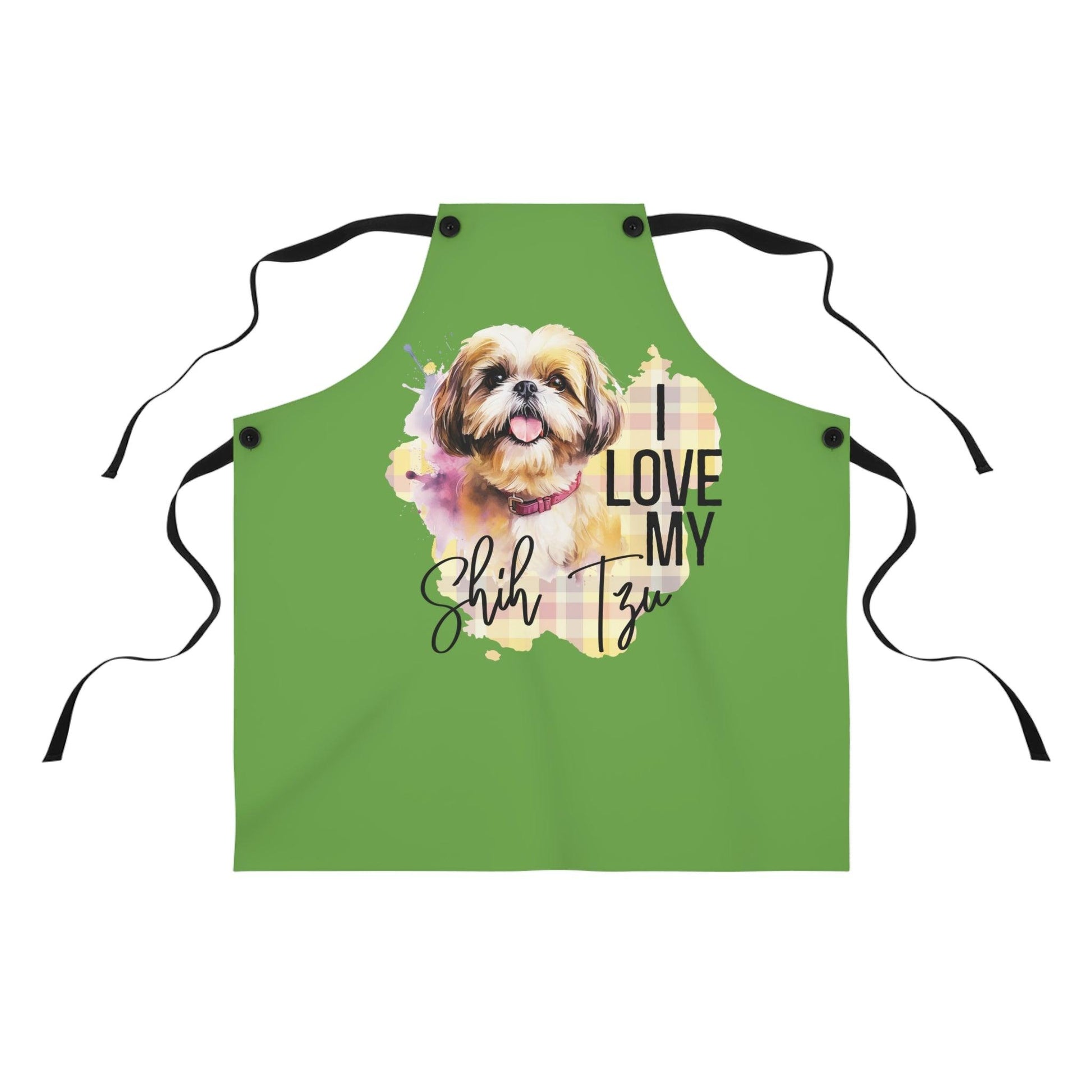 I Love My Shih Tzu Apron - Shih Tzu Gifts