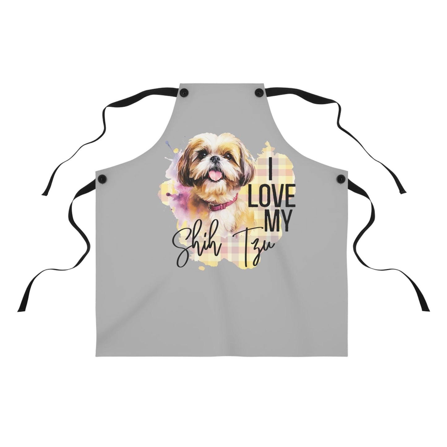 I Love My Shih Tzu Apron - Shih Tzu Gifts