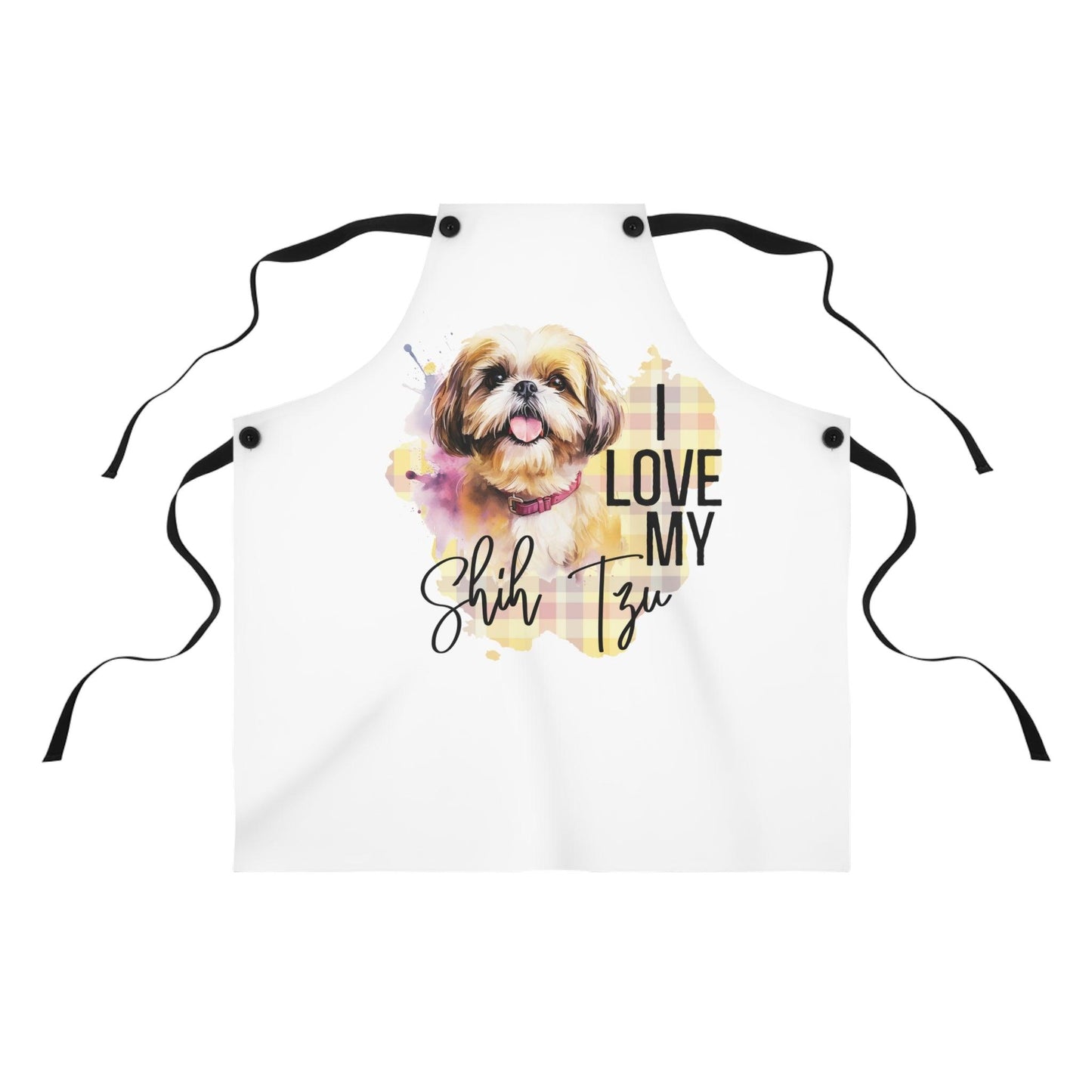 I Love My Shih Tzu Apron - Shih Tzu Gifts