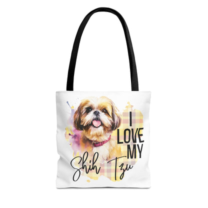 I Love My Shih Tzu Tote Bag - Shih Tzu Gifts