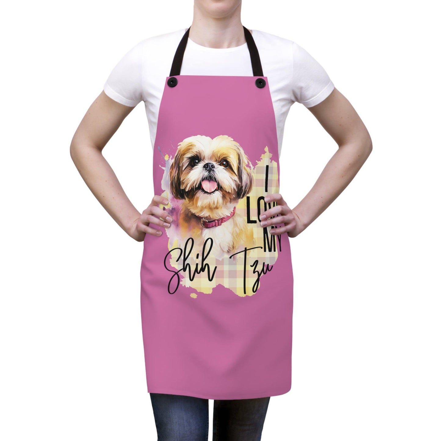 I Love My Shih Tzu Apron - Shih Tzu Gifts