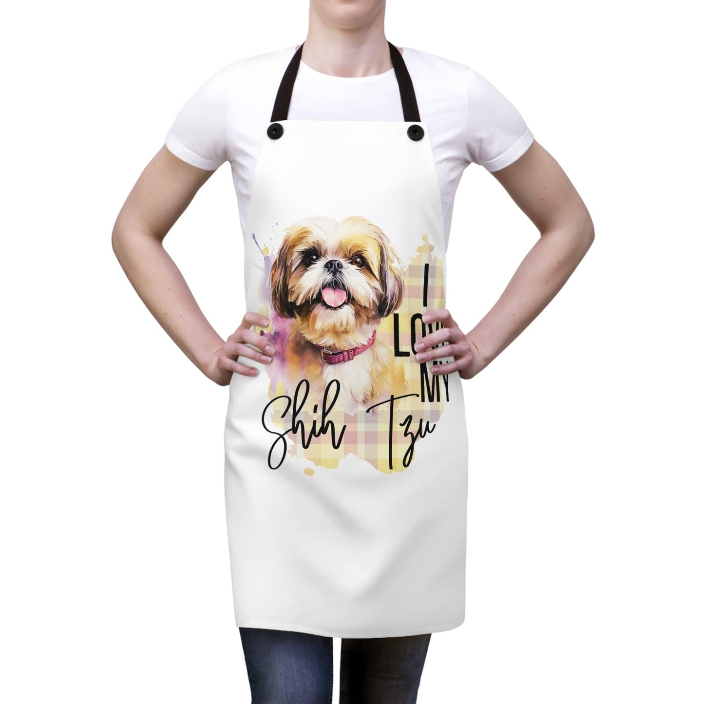 I Love My Shih Tzu Apron - Shih Tzu Gifts