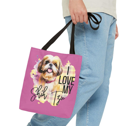 I Love My Shih Tzu Tote Bag - Shih Tzu Gifts