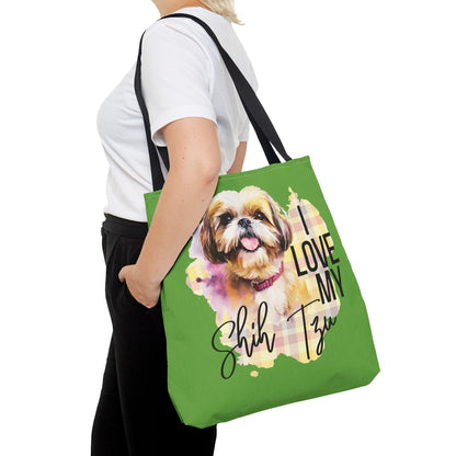 I Love My Shih Tzu Tote Bag - Shih Tzu Gifts