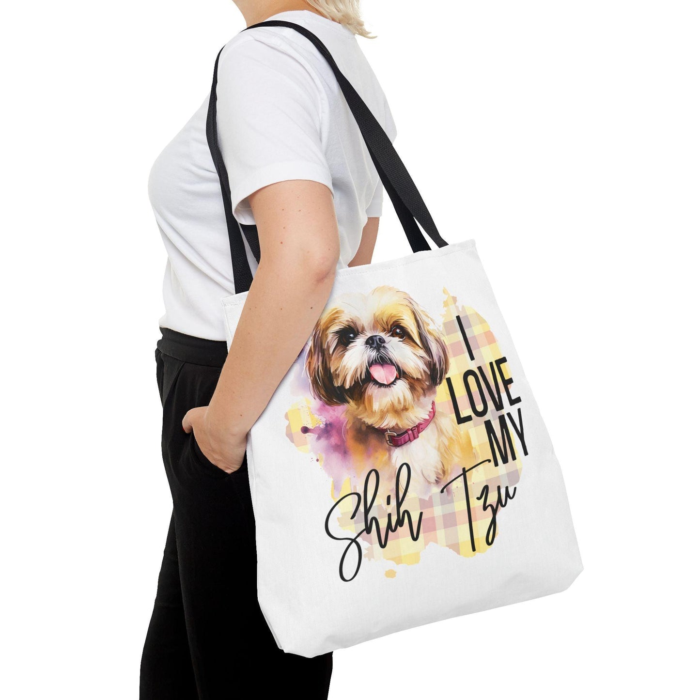 I Love My Shih Tzu Tote Bag - Shih Tzu Gifts