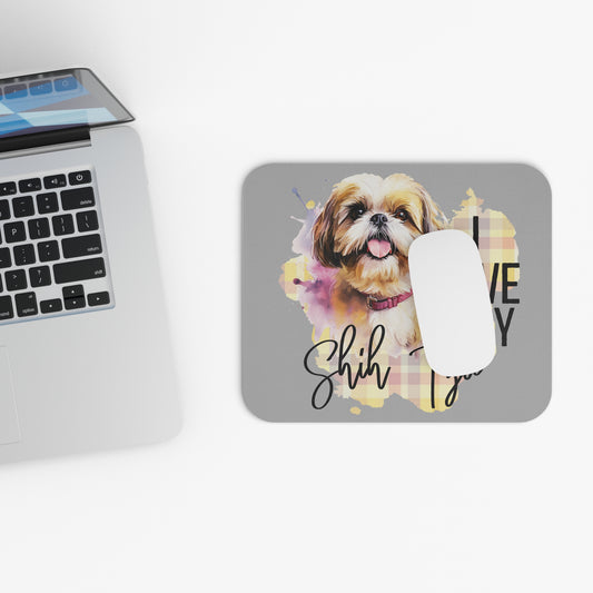 I Love My Shih Tzu Mouse Pad