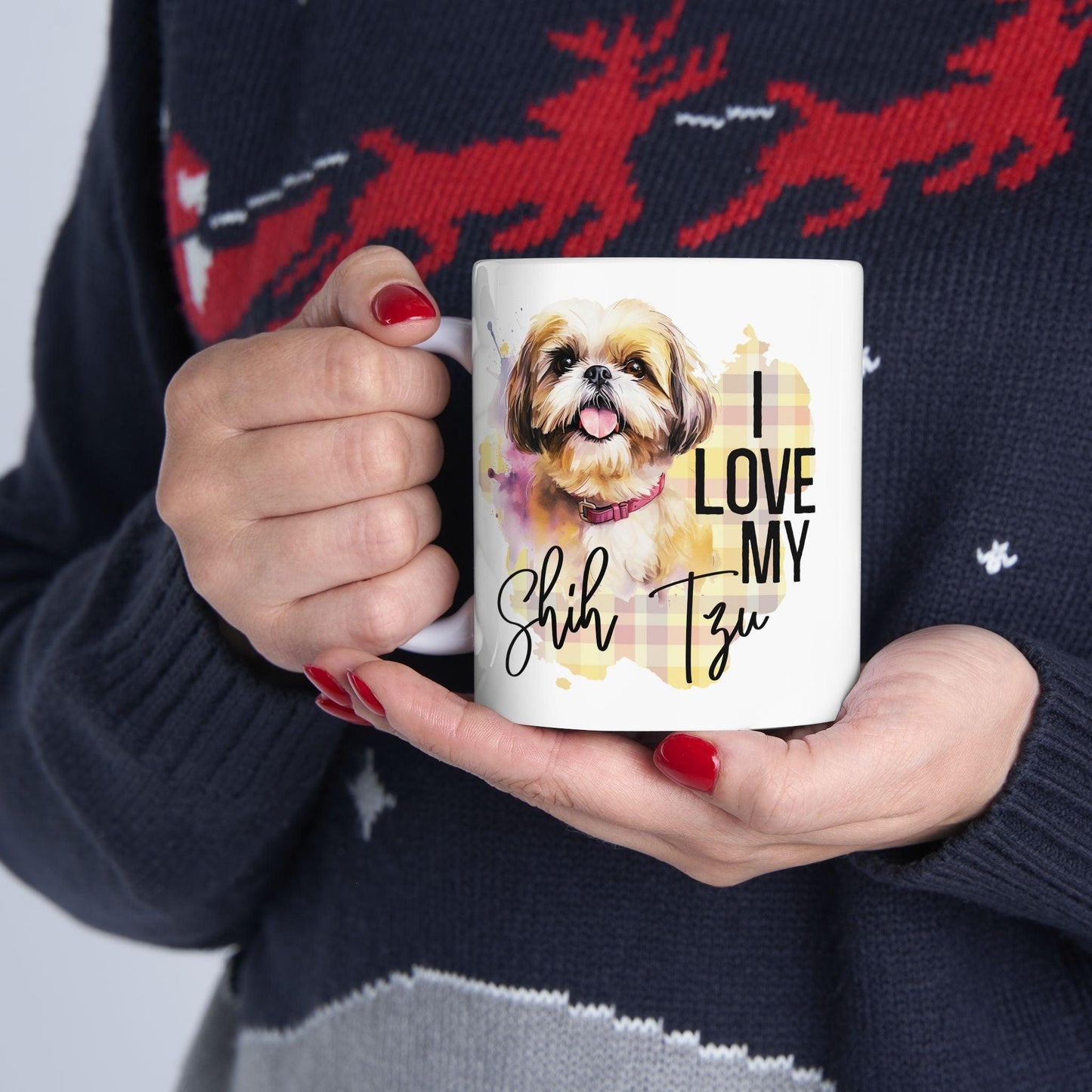 I Love My Shih Tzu Ceramic Mug - Shih Tzu Gifts