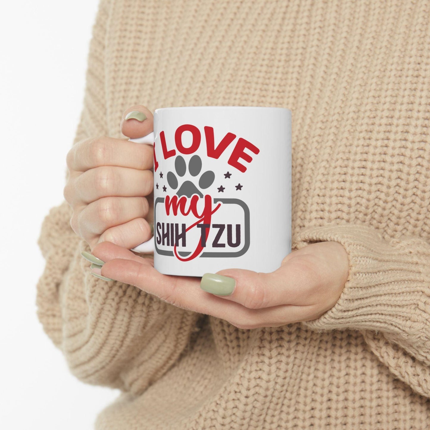 I Love My Shih Tzu Ceramic Mug - Shih Tzu Gifts