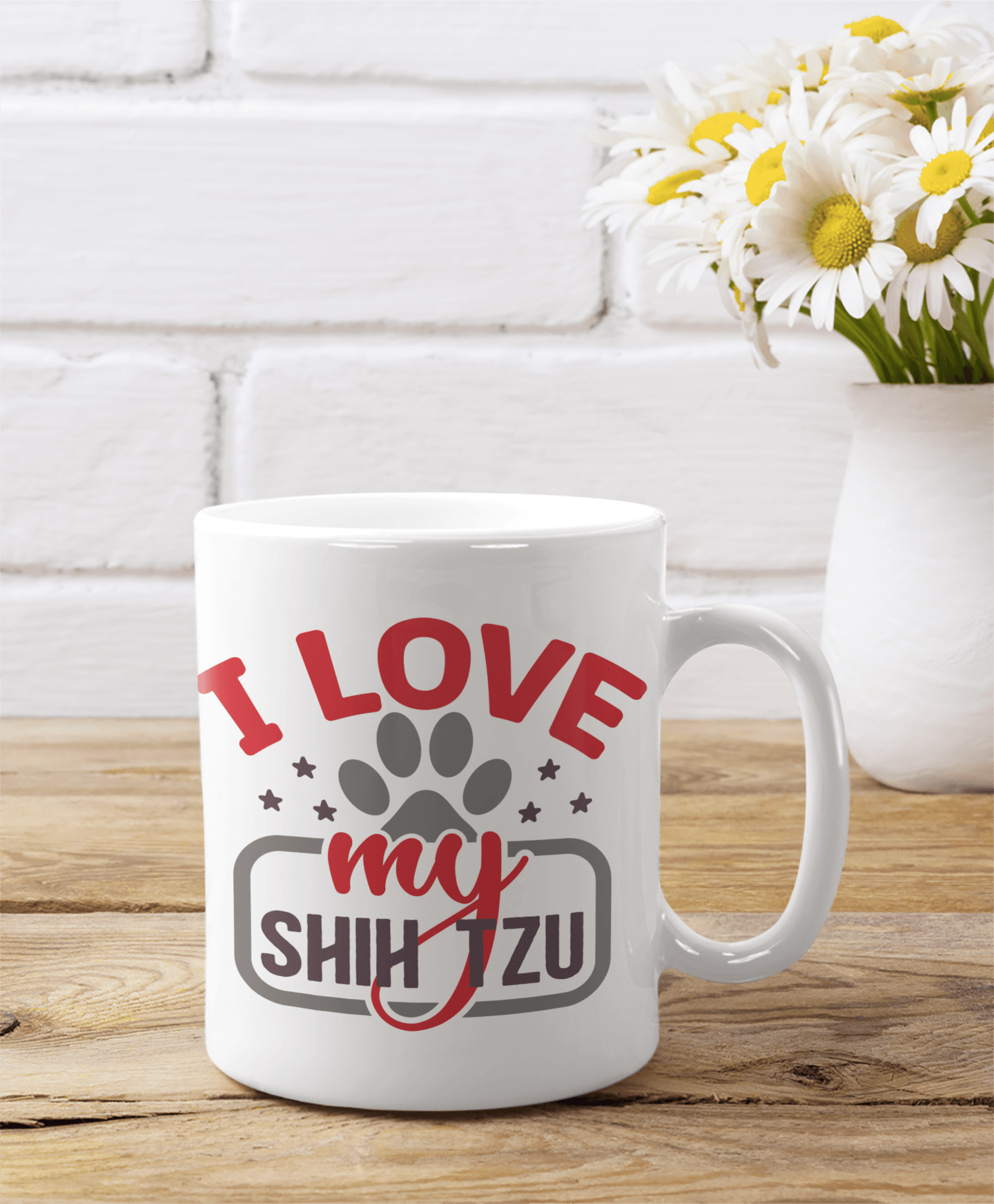 I Love My Shih Tzu Ceramic Mug - Shih Tzu Gifts