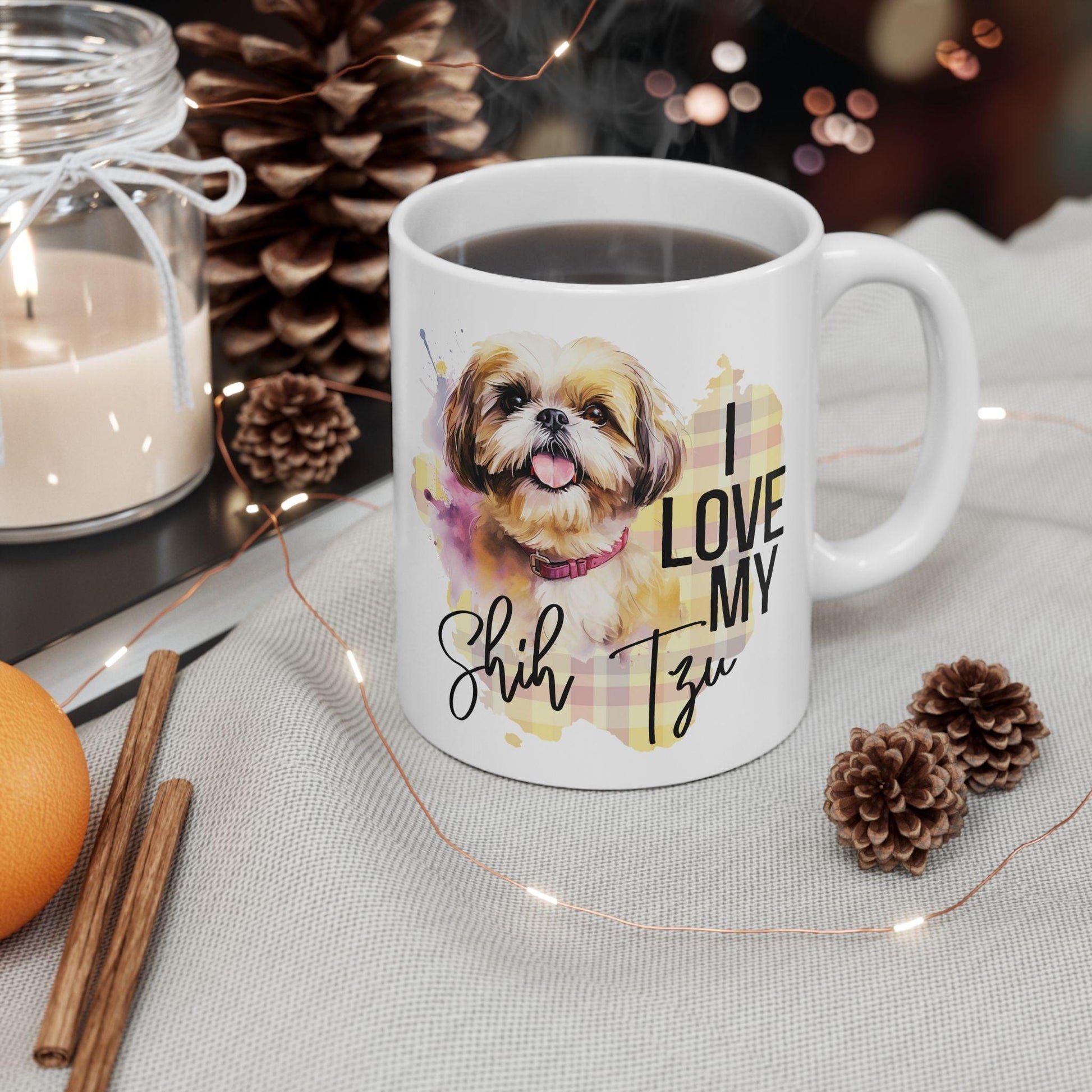 I Love My Shih Tzu Ceramic Mug - Shih Tzu Gifts