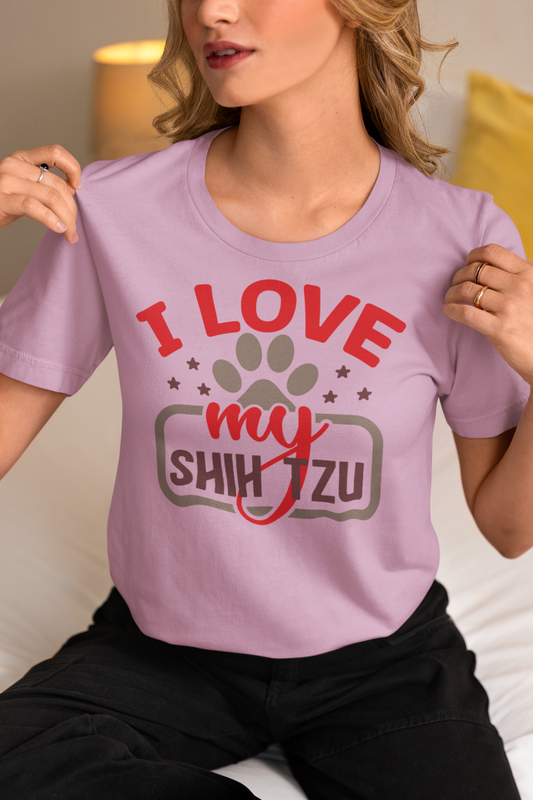 I Love My Shih Tzu T-Shirt