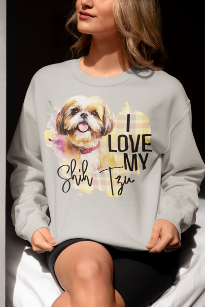 I Love My Shih Tzu Sweatshirt