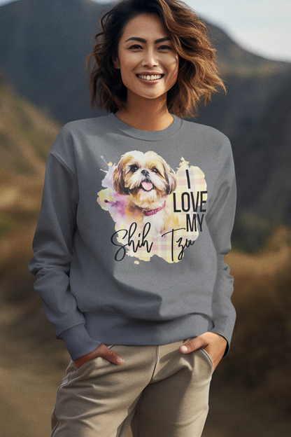 I Love My Shih Tzu Sweatshirt