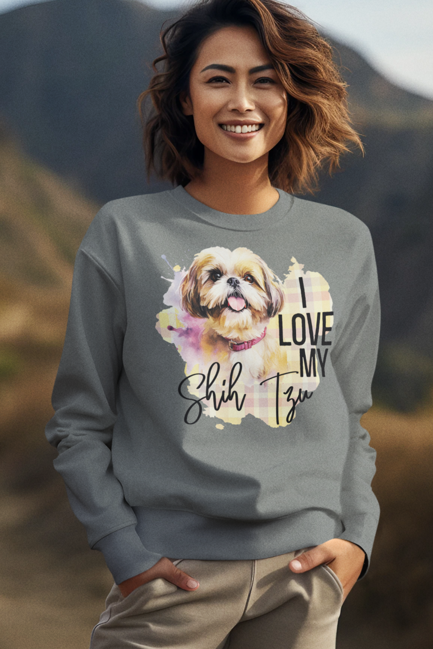 I Love My Shih Tzu Sweatshirt