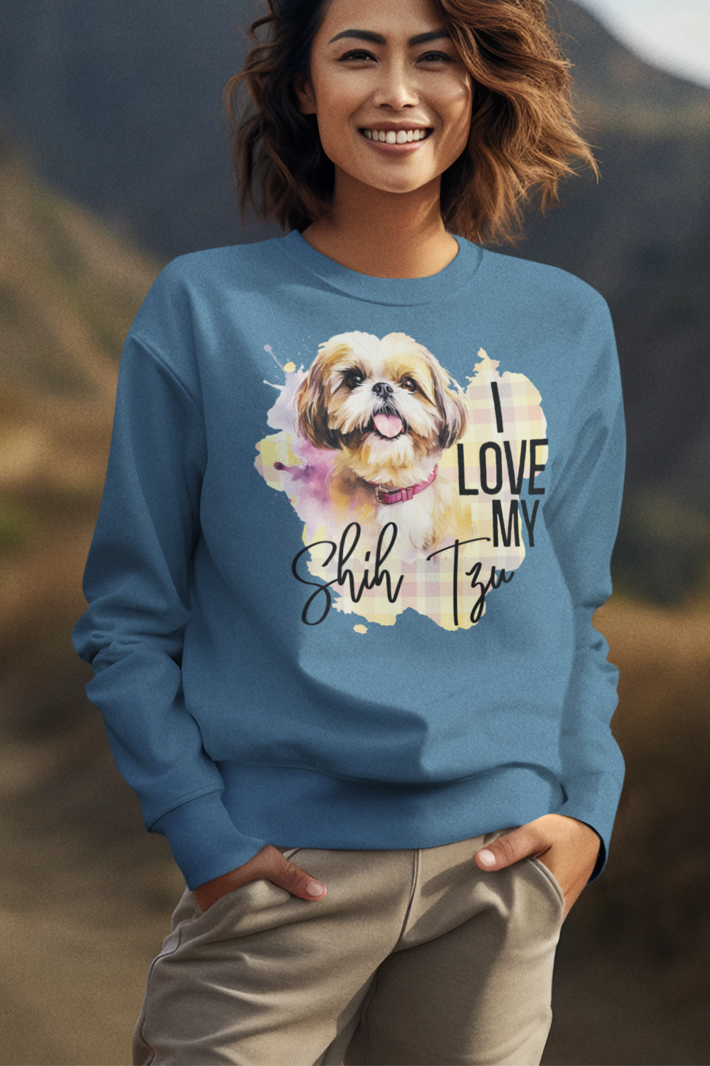 I Love My Shih Tzu Sweatshirt