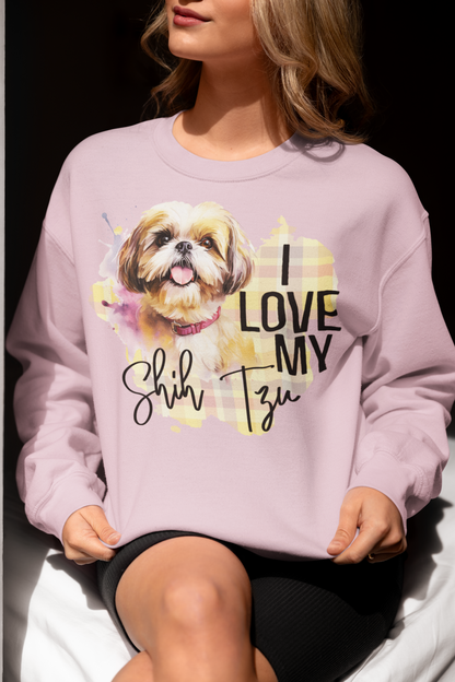 I Love My Shih Tzu Sweatshirt