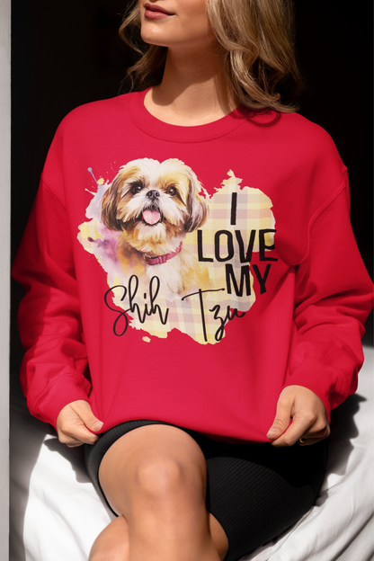 I Love My Shih Tzu Sweatshirt