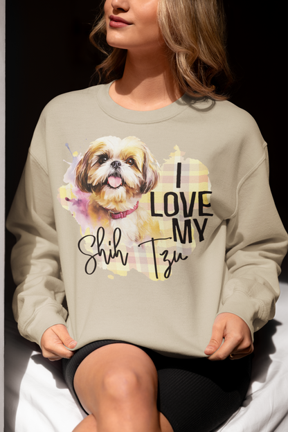 I Love My Shih Tzu Sweatshirt