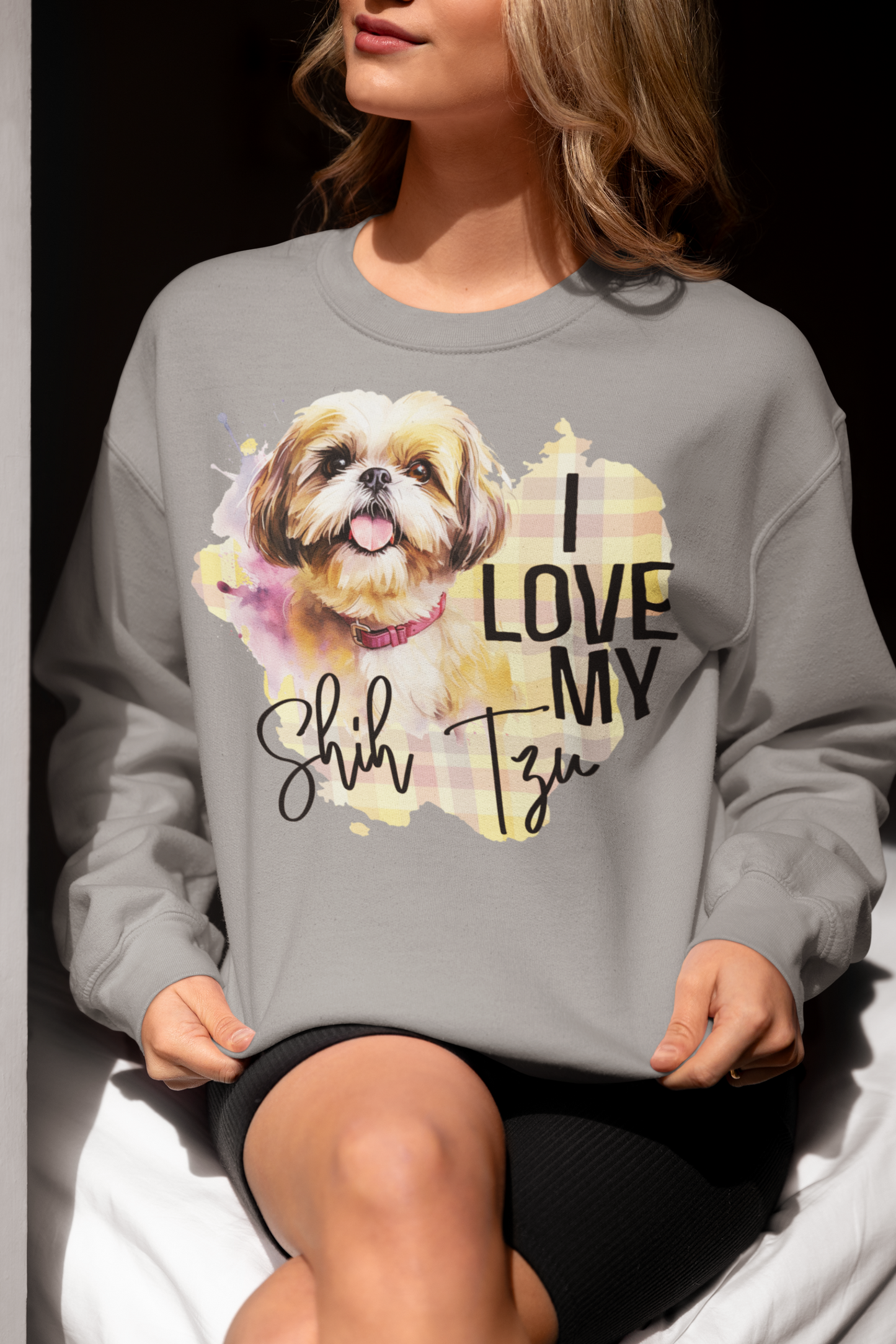 I Love My Shih Tzu Sweatshirt