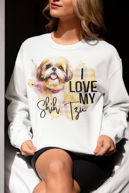 I Love My Shih Tzu Sweatshirt