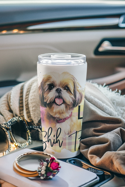 I Love My Shih Tzu Tumbler