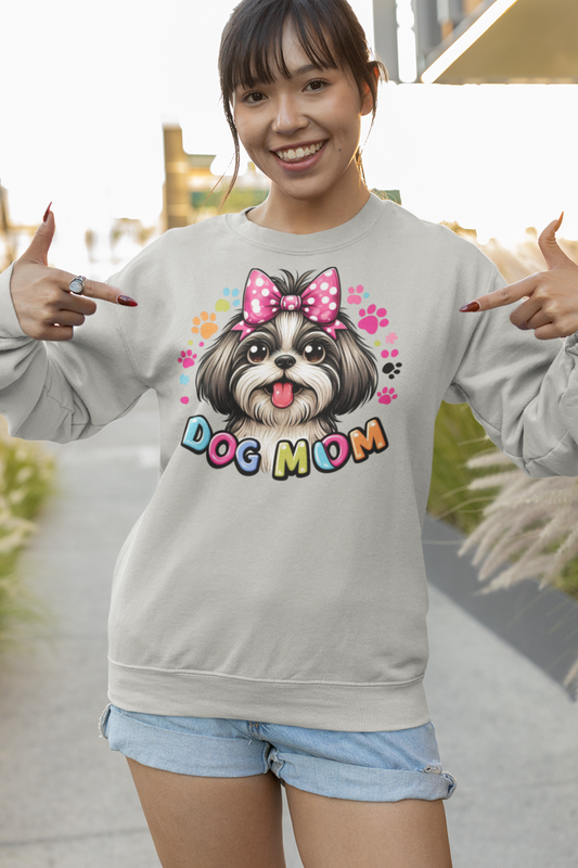 Shih Tzu Dog Mom Sweatshirt