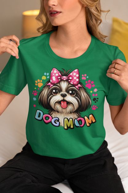 Shih Tzu Dog Mom T-Shirt