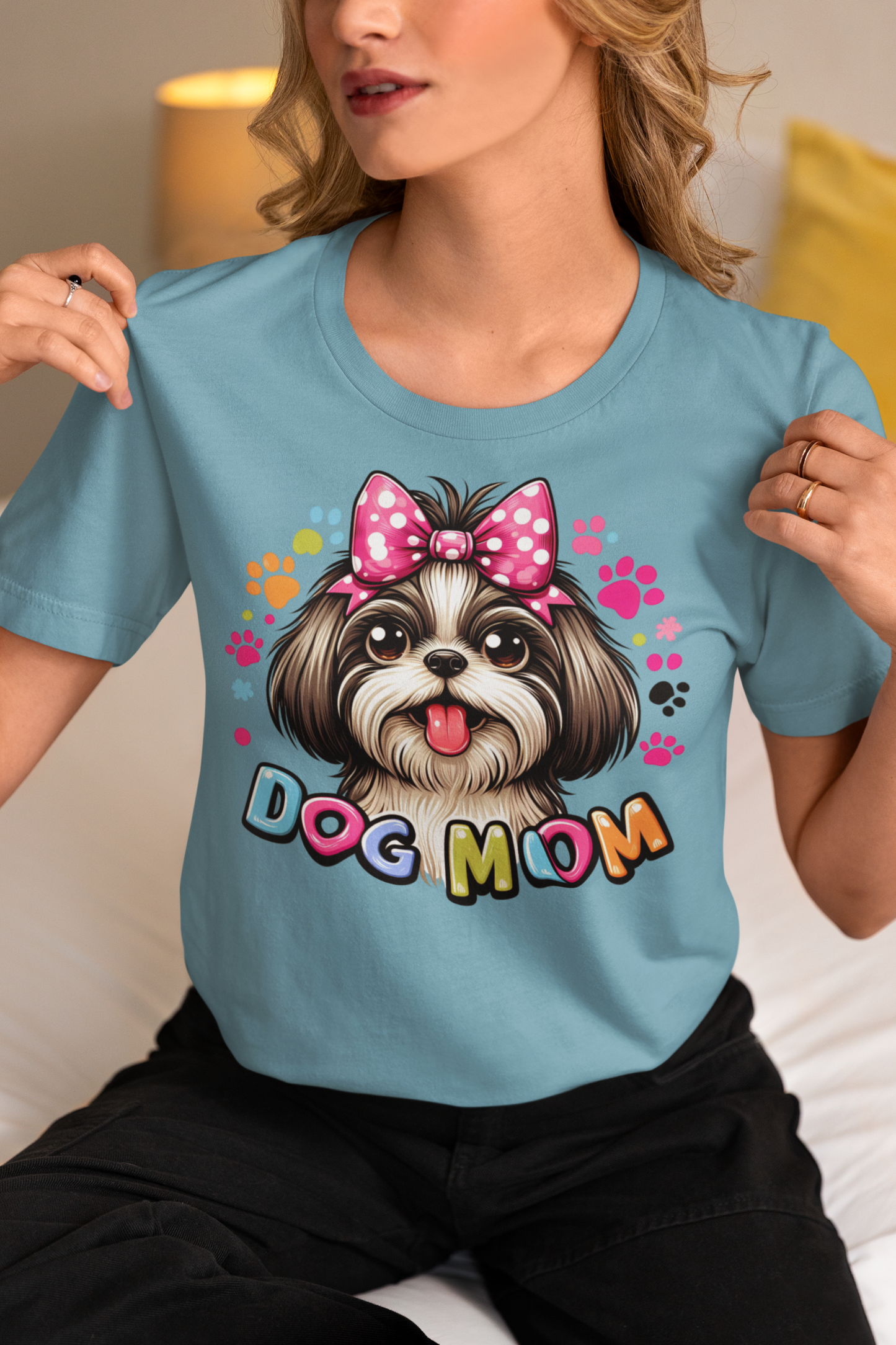 Shih Tzu Dog Mom T-Shirt