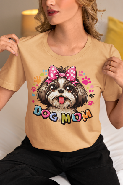 Shih Tzu Dog Mom T-Shirt