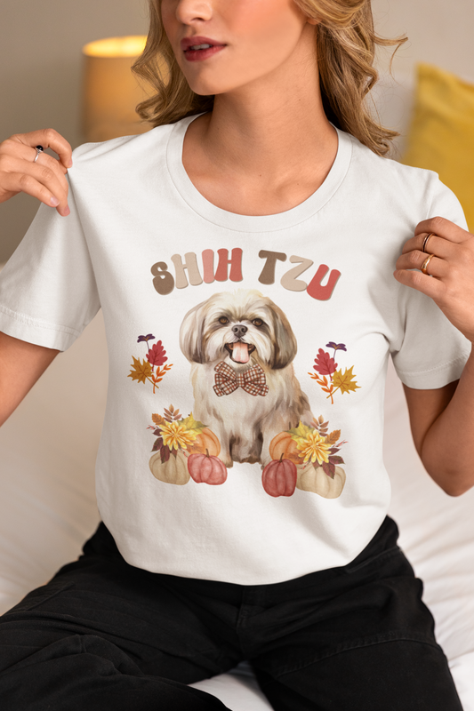 Shih Tzu In Fall T-Shirt