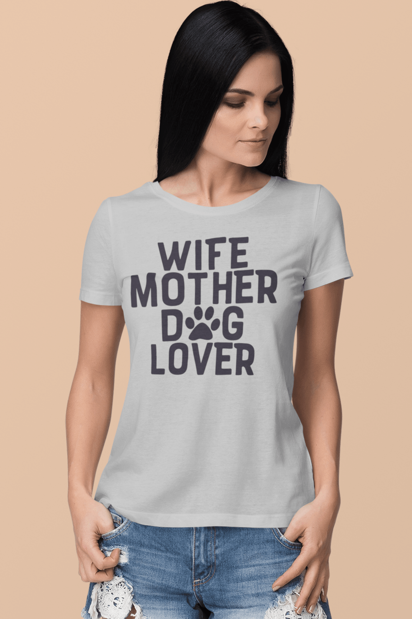 "Wife Mother Dog Lover" T-Shirt – Perfect for dog-loving moms! - Shih Tzu Gifts