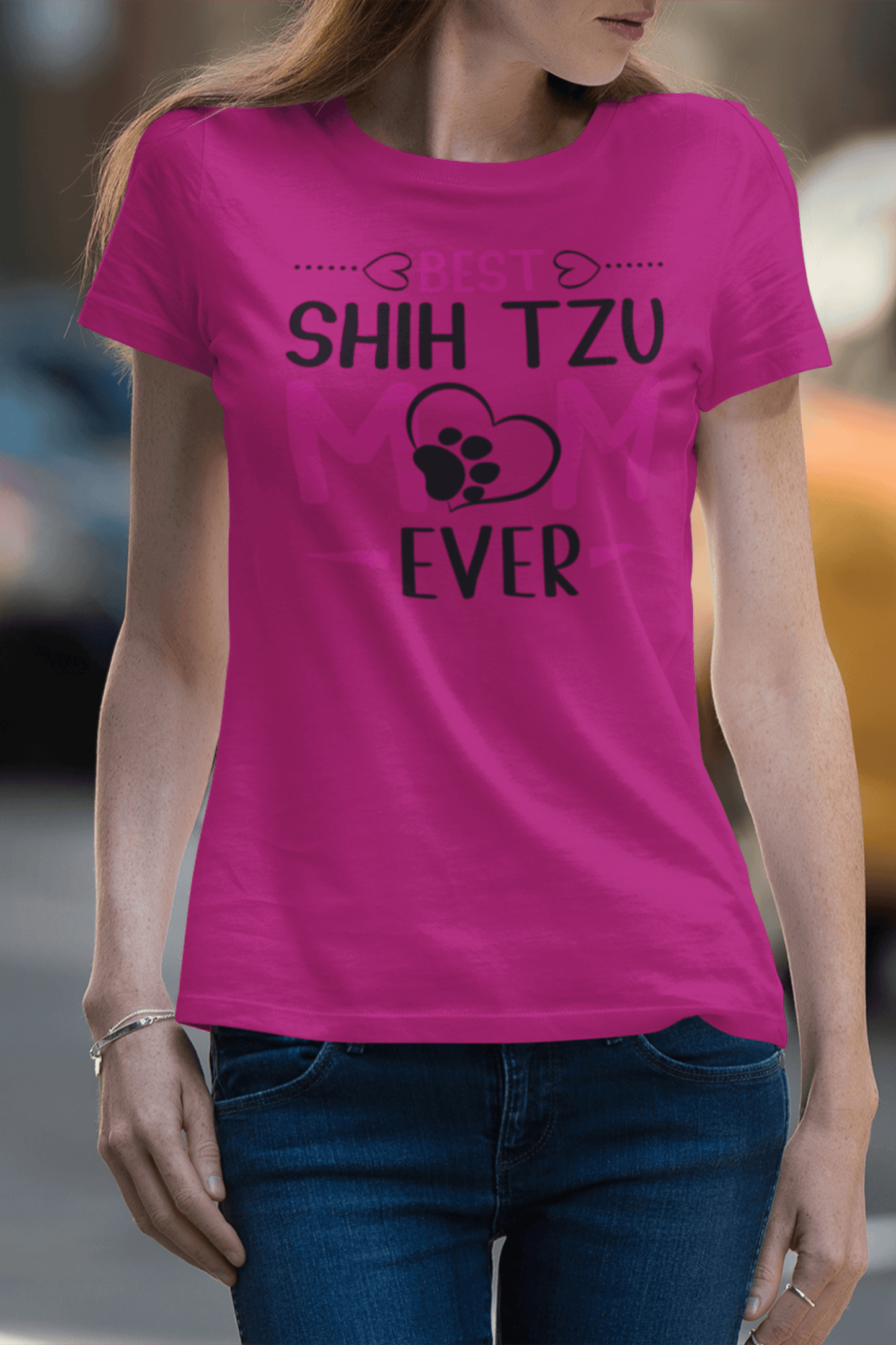 Best Shih Tzu Mom Ever T-Shirt – Perfect Gift for Shih Tzu Lovers - Shih Tzu Gifts