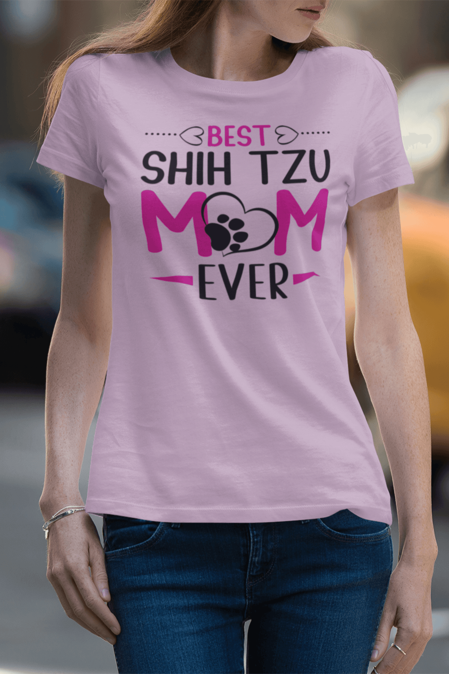 Best Shih Tzu Mom Ever T-Shirt – Perfect Gift for Shih Tzu Lovers - Shih Tzu Gifts