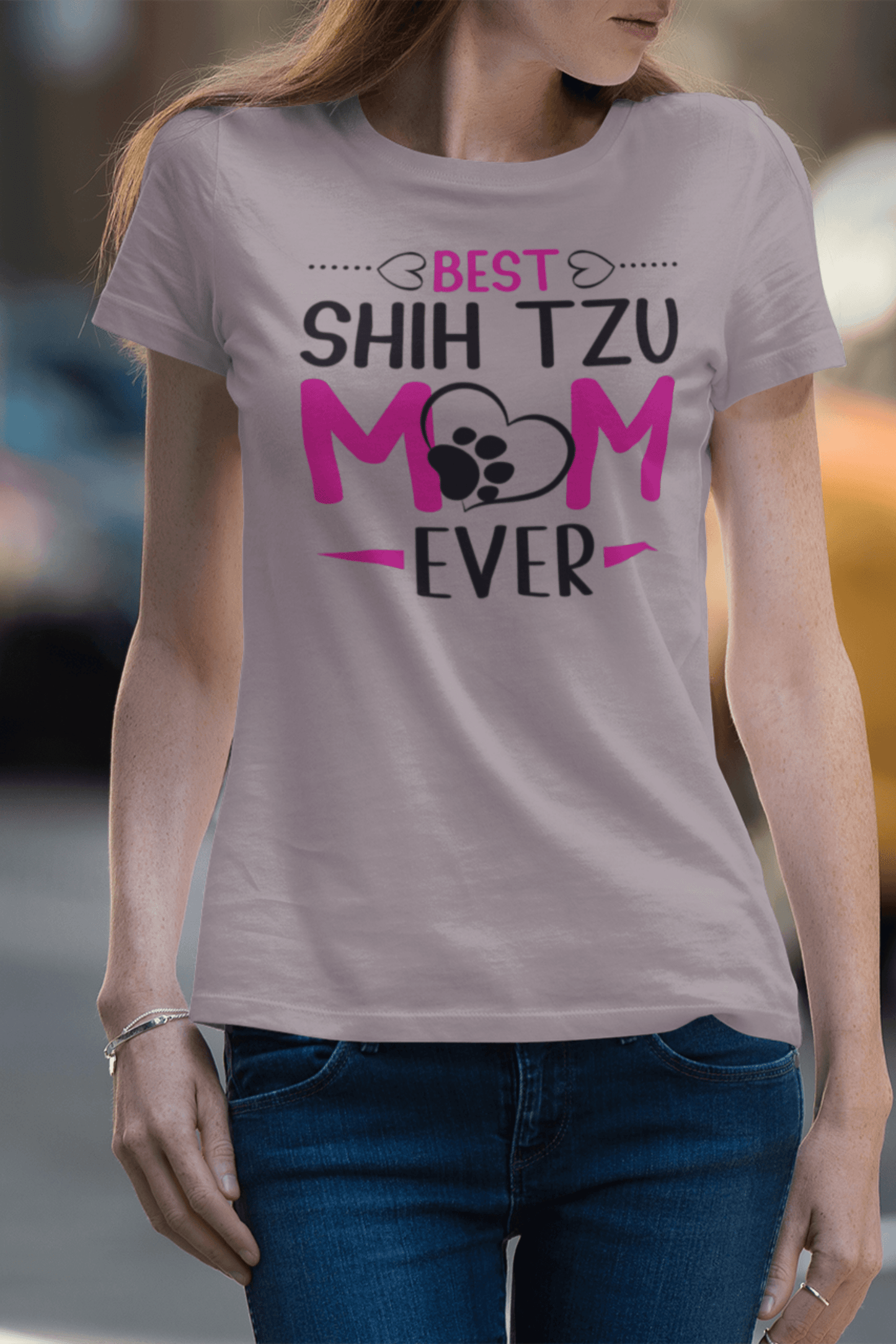 Best Shih Tzu Mom Ever T-Shirt – Perfect Gift for Shih Tzu Lovers - Shih Tzu Gifts