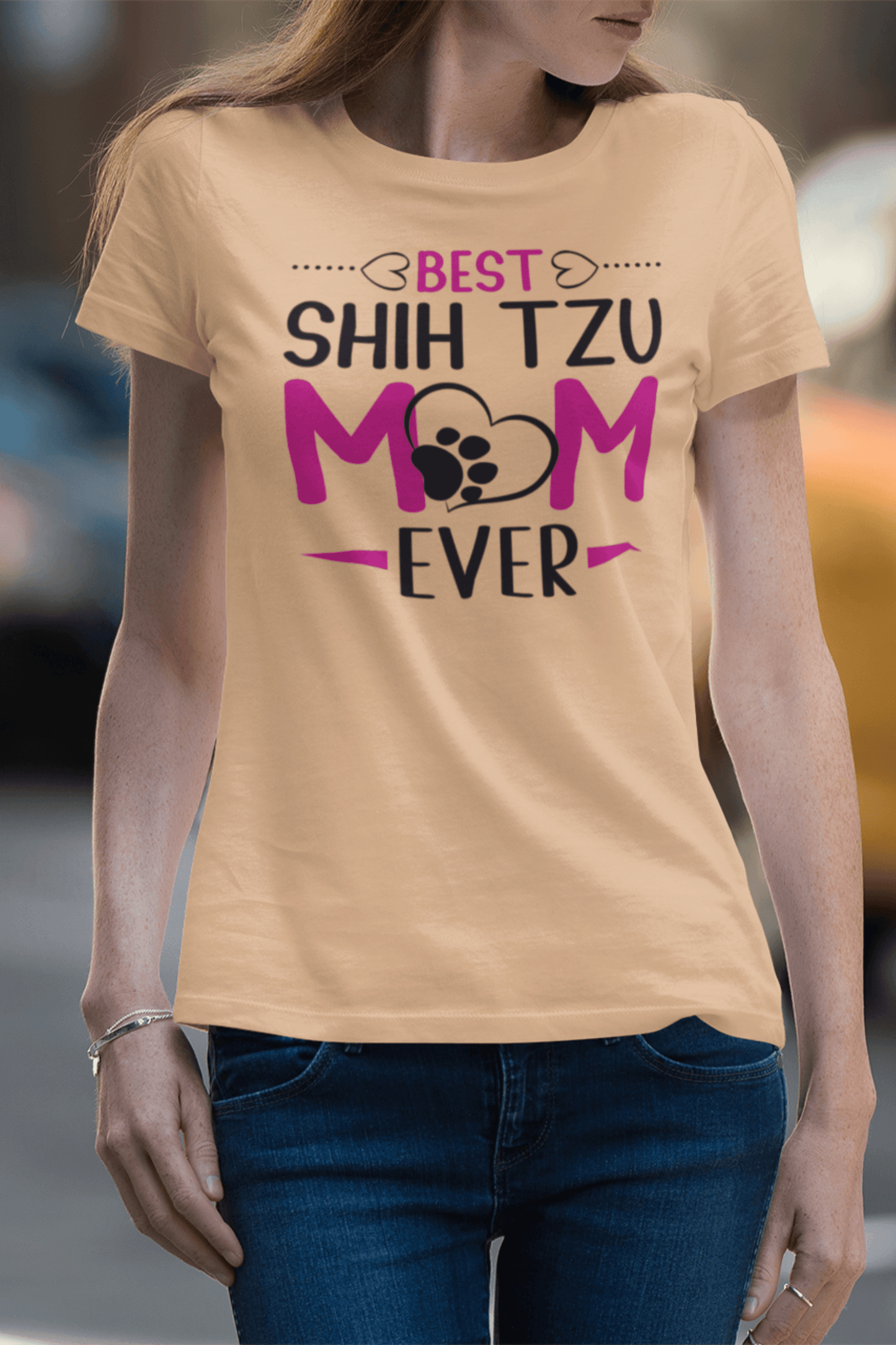 Best Shih Tzu Mom Ever T-Shirt – Perfect Gift for Shih Tzu Lovers - Shih Tzu Gifts